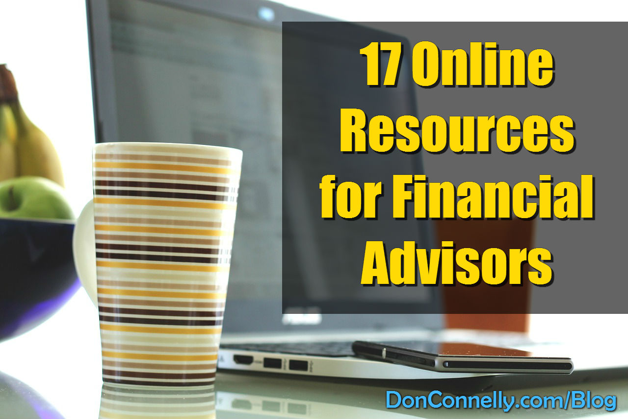 17 Online Resources for Financial Advisors