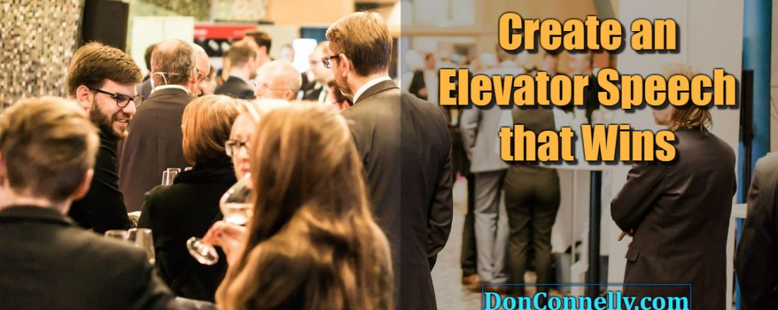 Create an Elevator Speech that Wins
