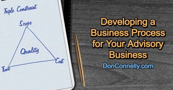 Developing a Business Process for Your Advisory Business