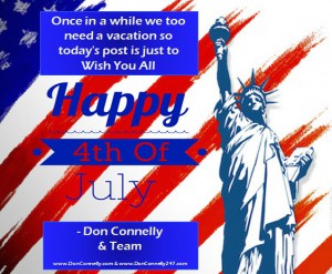 Happy 4th July from Don Connelly & Associates