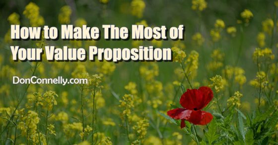 How to Make The Most of Your Value Proposition